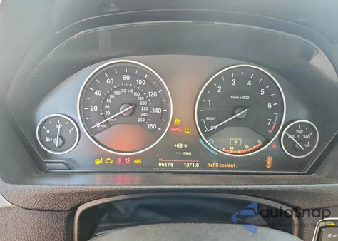 2016 BMW 320 I из США, поврежденный, VIN WBA8A9C5XGK617753